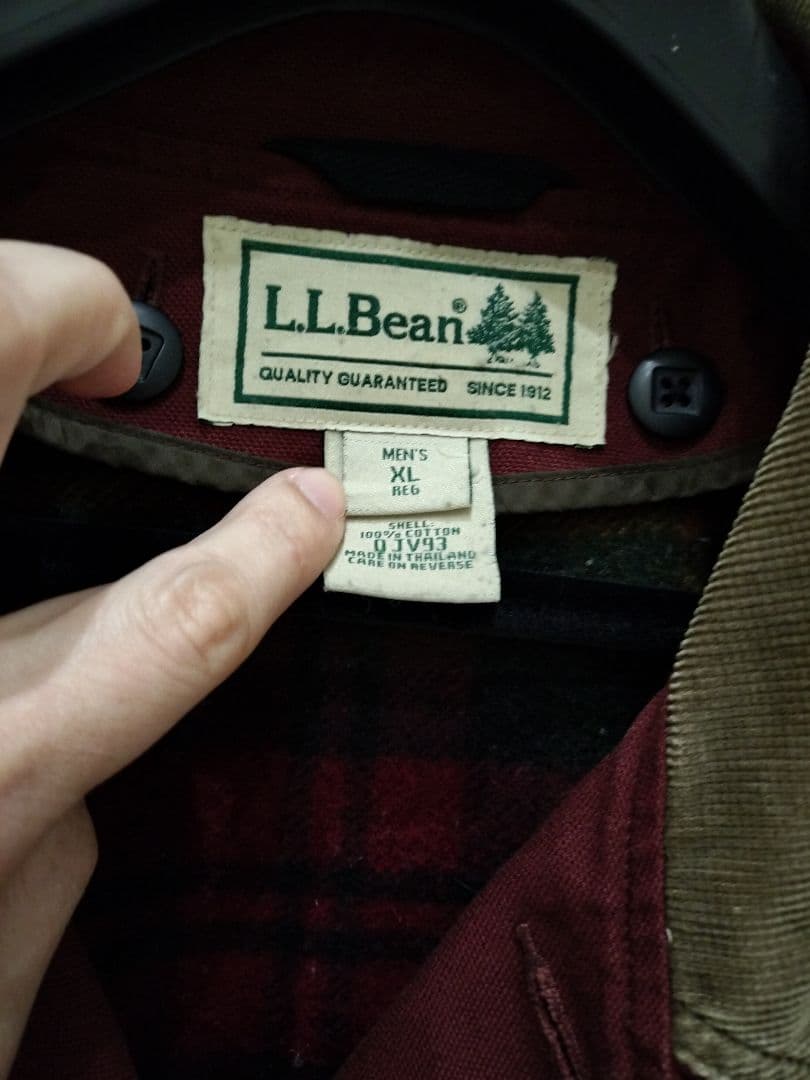 L.L.Bean ハンティングジャケット XL ブラウン ライナー付き