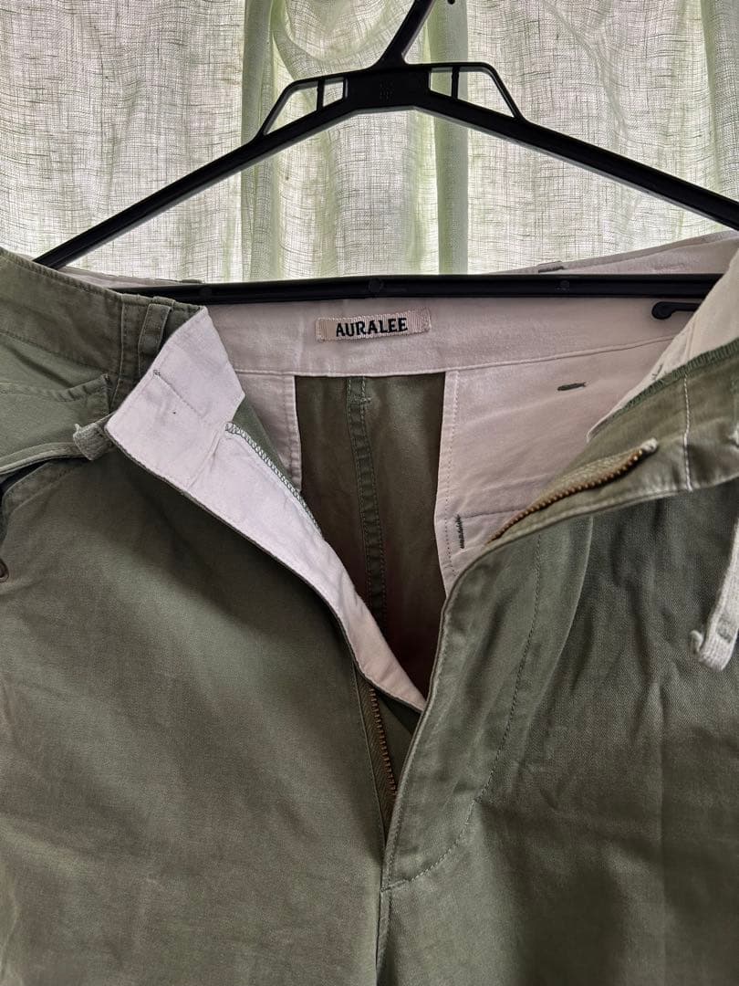 M*P様 AURALEE カーゴパンツ オリーブ サイズ0