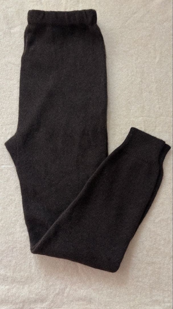 セール価格！ヤクウールレギンス ヤクウール100％ XLサイズ モンゴル産 厚手