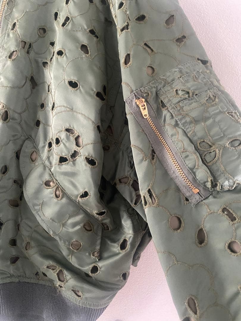 toga pulla エンブロイダリー　ブルゾン　ジャケット