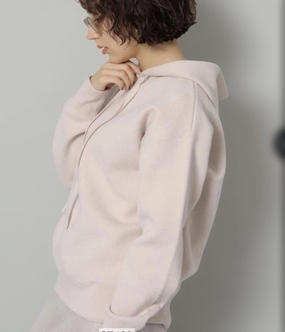 Arpegestory パーカープルオーバー　ピンク