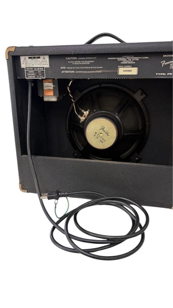 Fender フェンダー フロントマン25R TYPE：PR225