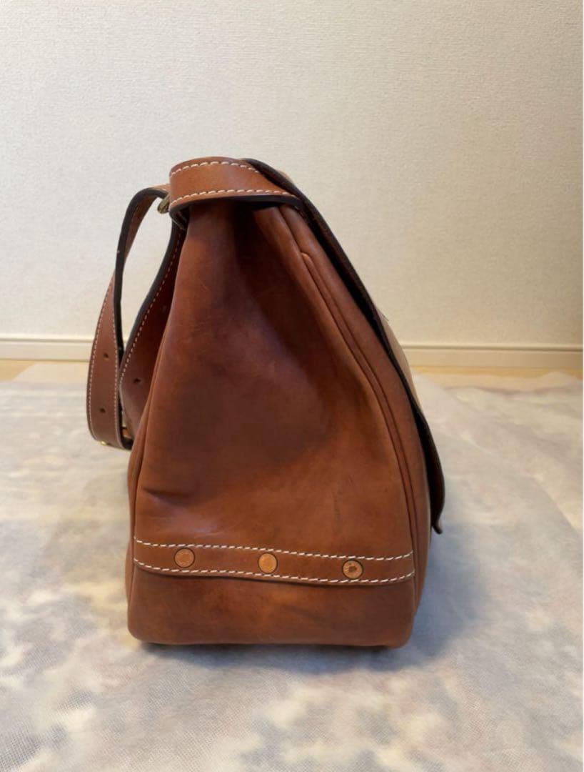 リアルマッコイズ FRONT-QUARTER ホースハイドMAIL BAG