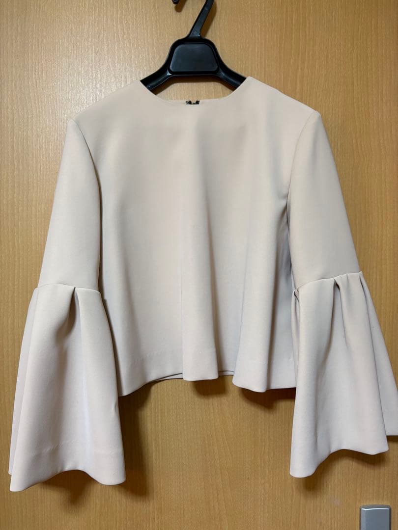 YOKO CHAN フレアスリーブ トップスXS