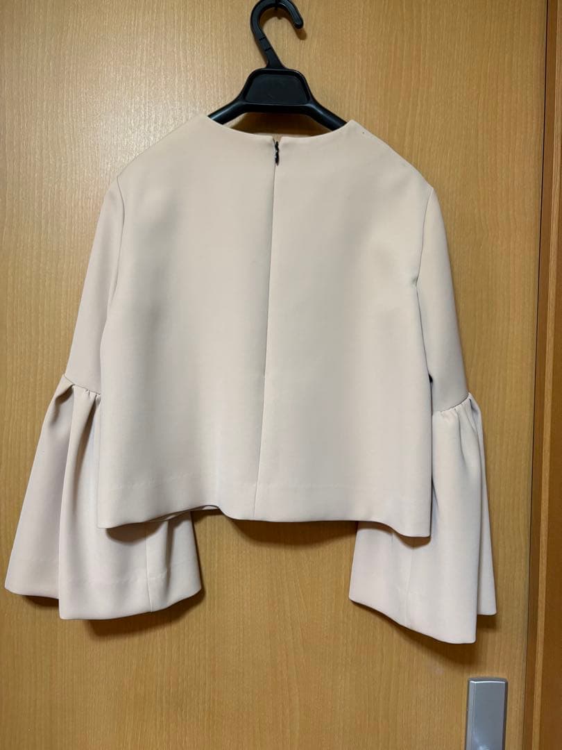 YOKO CHAN フレアスリーブ トップスXS