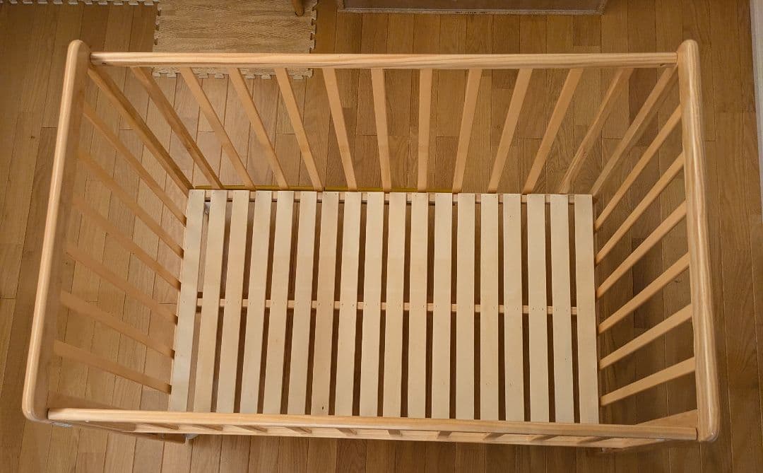 【Azusa】ヤトミ ベビーベッド ぐっすり2 78×125