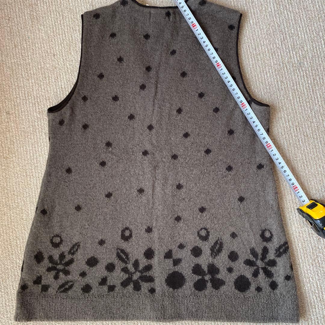 Gosen Knit 五泉ニット Chamois シャミー ゆったりニットベスト