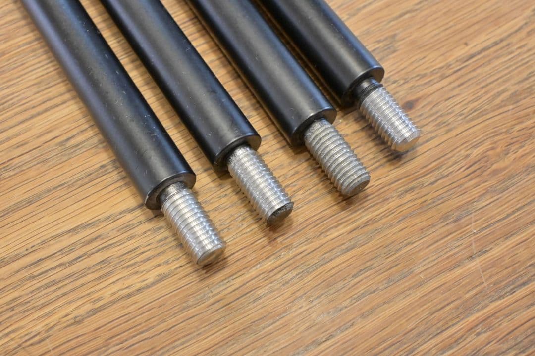 QUADRASPIRE　ブラックポール19mm 215mm 4本