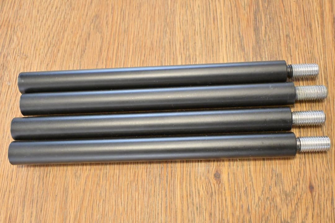 QUADRASPIRE　ブラックポール19mm 215mm 4本