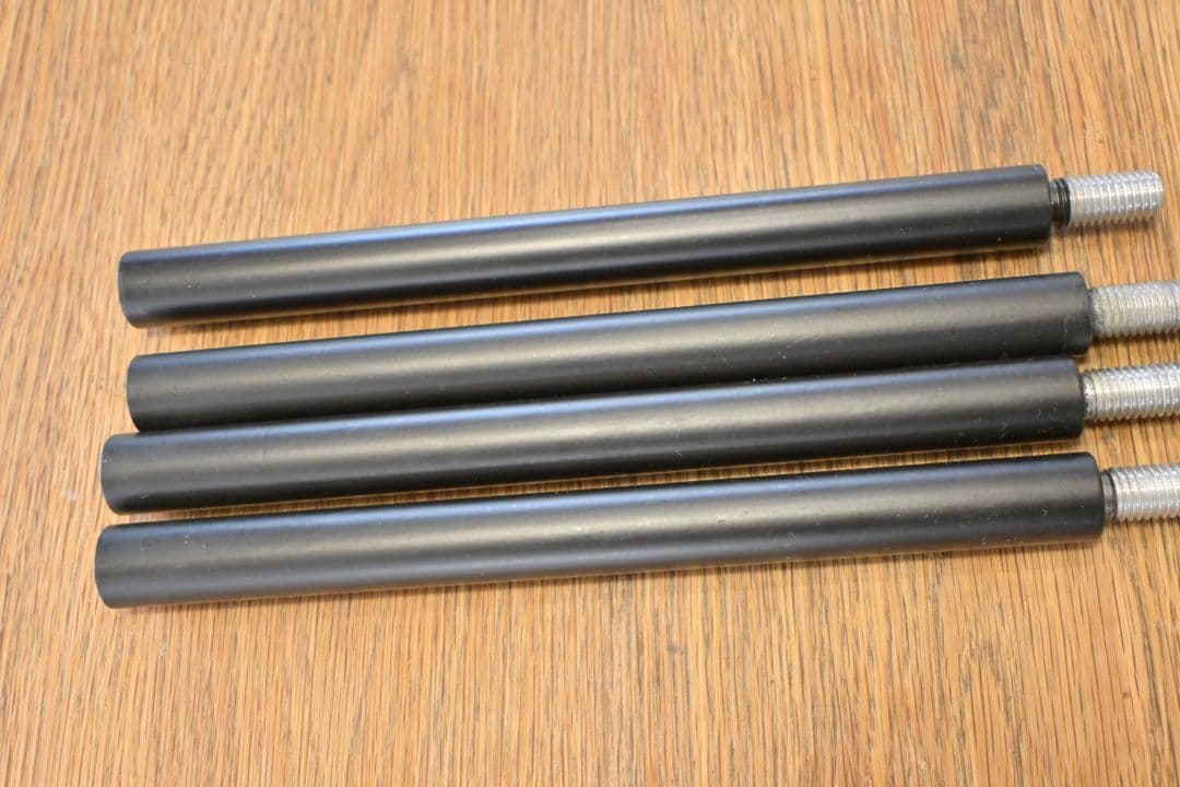 QUADRASPIRE　ブラックポール19mm 215mm 4本