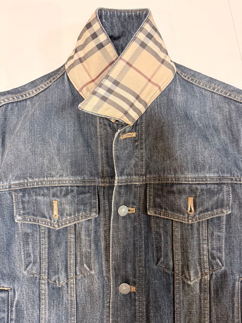 BURBERRY ブラックデニムジャケット