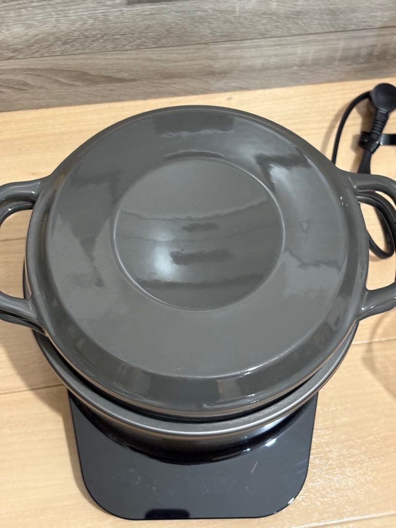 バーミキュラ ライスポット 5合炊き 炊飯器 トリュフグレー RP23A-GY