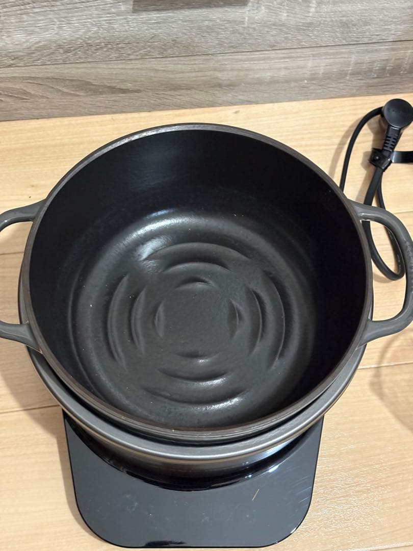 バーミキュラ ライスポット 5合炊き 炊飯器 トリュフグレー RP23A-GY