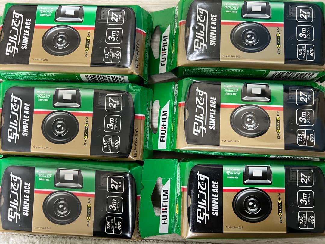 FUJIFILM 写ルンです 6個セット