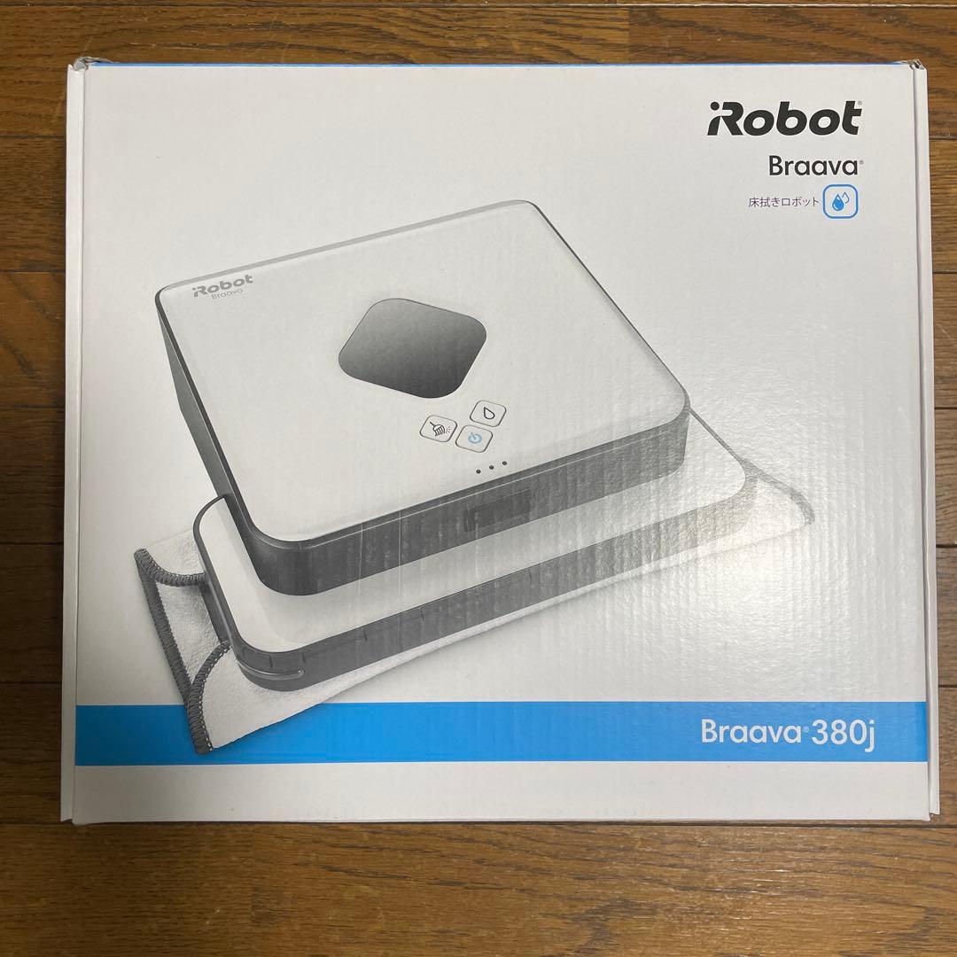 i Robot社　床拭きロボット ブラーバ380j ホワイト B380065