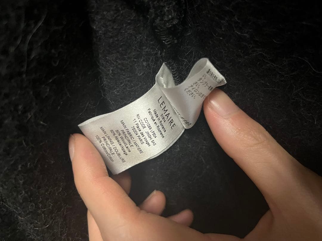 LEMAIRE ショートダッフルコート　サイズ44