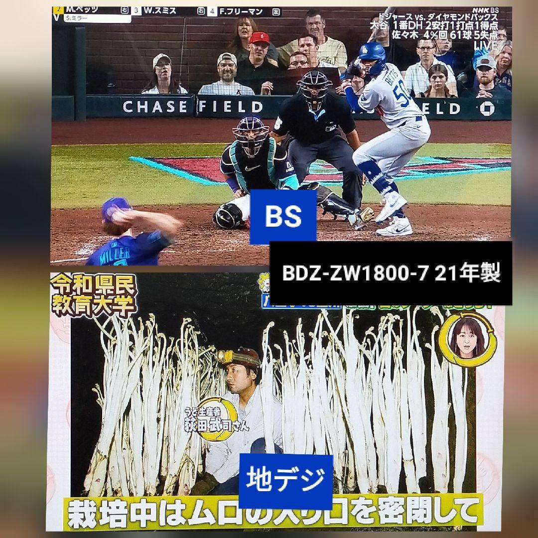 [中古] SONY BDZ-ZW1800 ブルーレイレコーダー