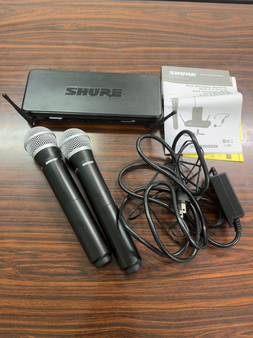 SHURE SVX288/PG58ワイヤレスシステム
