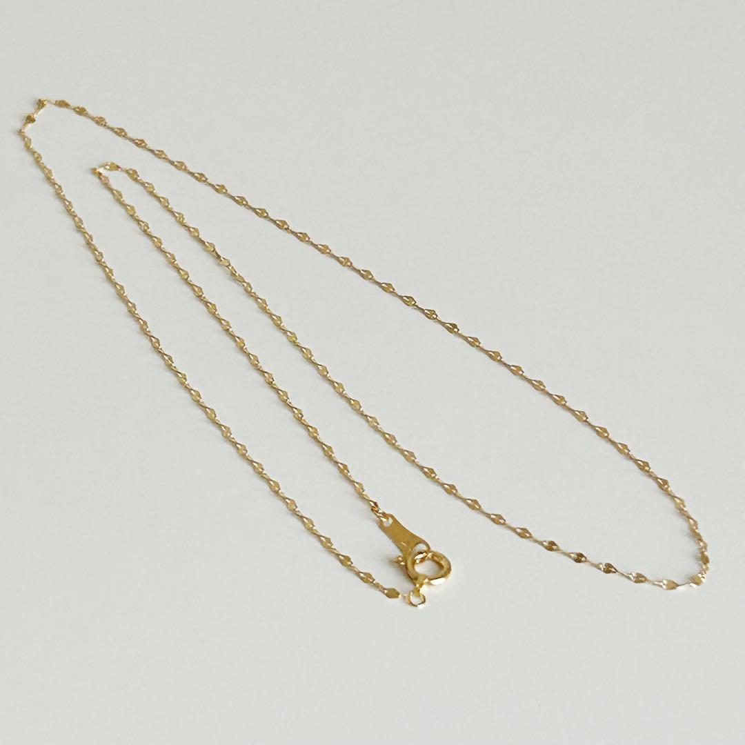 大特価❣️早いもの勝ち❣️新品✨日本製✨きらきら18金 K18 ネックレス 40cm