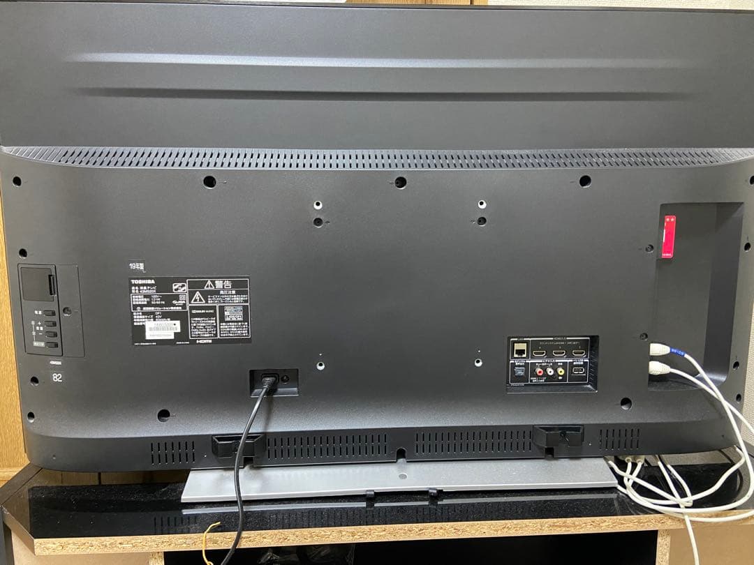 4K 液晶テレビ 東芝 REGZA 43型(43M520X) 2019年製です