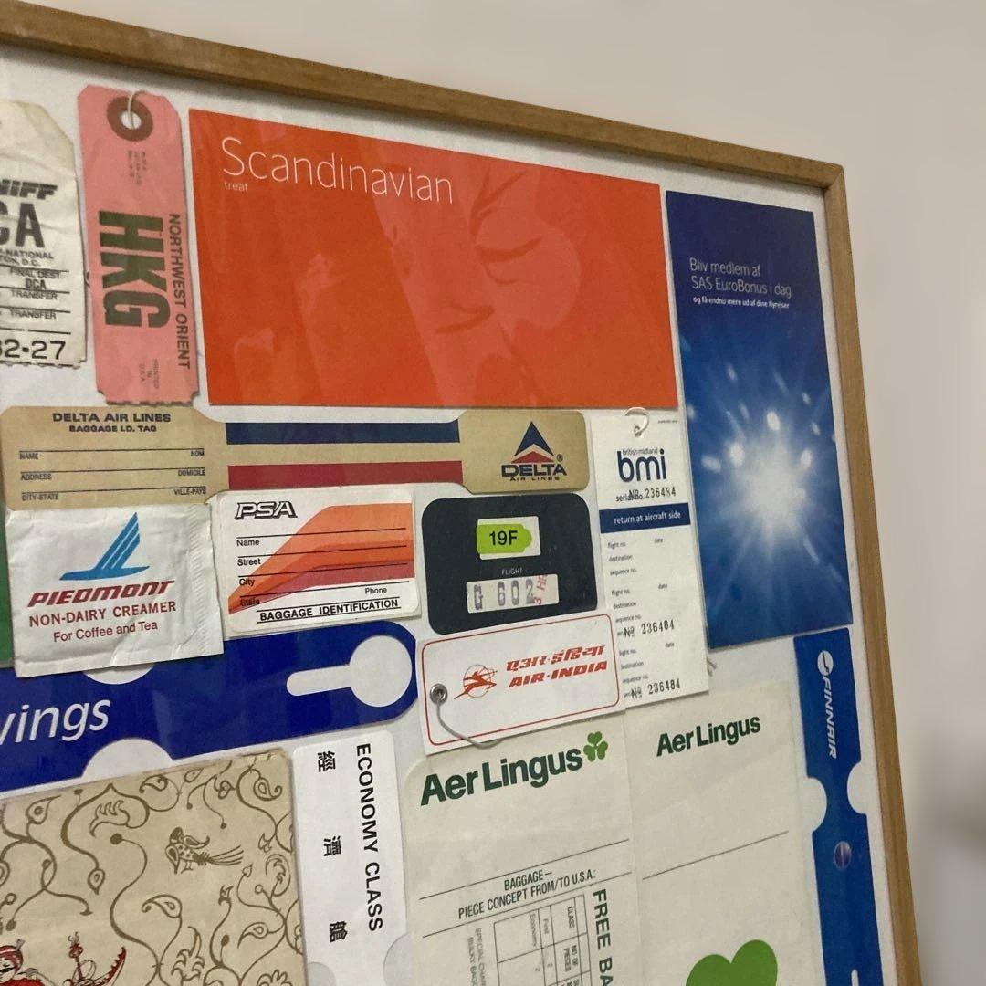 柳本浩市さん作のコラージュアートと切り抜きセット