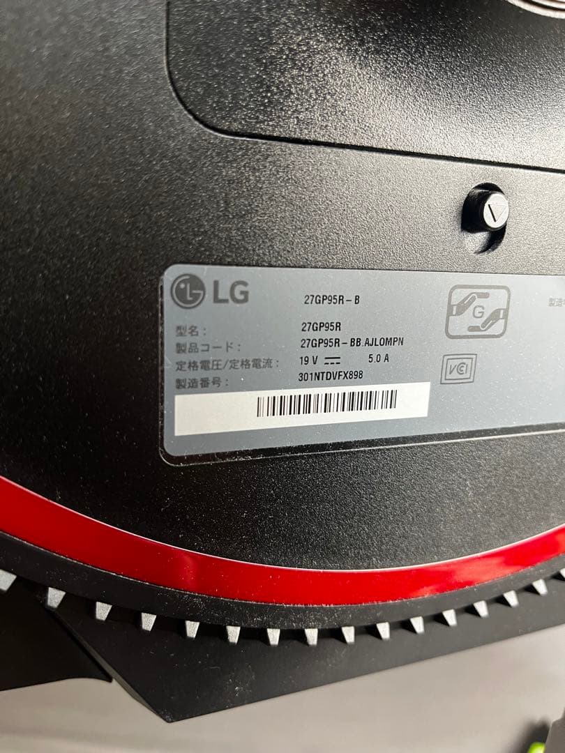 ■ LG 27GP95R ゲーミングモニター　2023年製