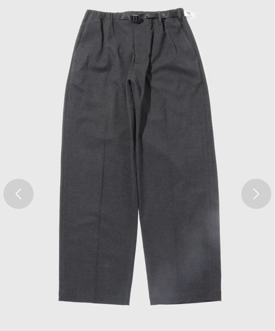 パンツ 2WAY STRETCH WOOLY WIDE STRAIGHT