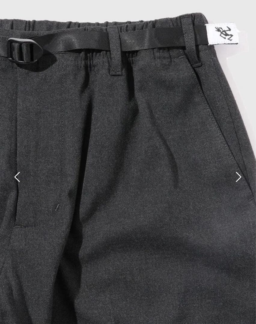 パンツ 2WAY STRETCH WOOLY WIDE STRAIGHT