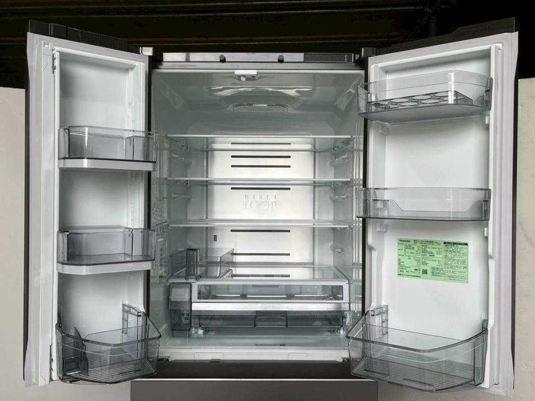 【完動品】TOSHIBA 東芝 冷凍冷蔵庫 GR-W510FZS(TH)