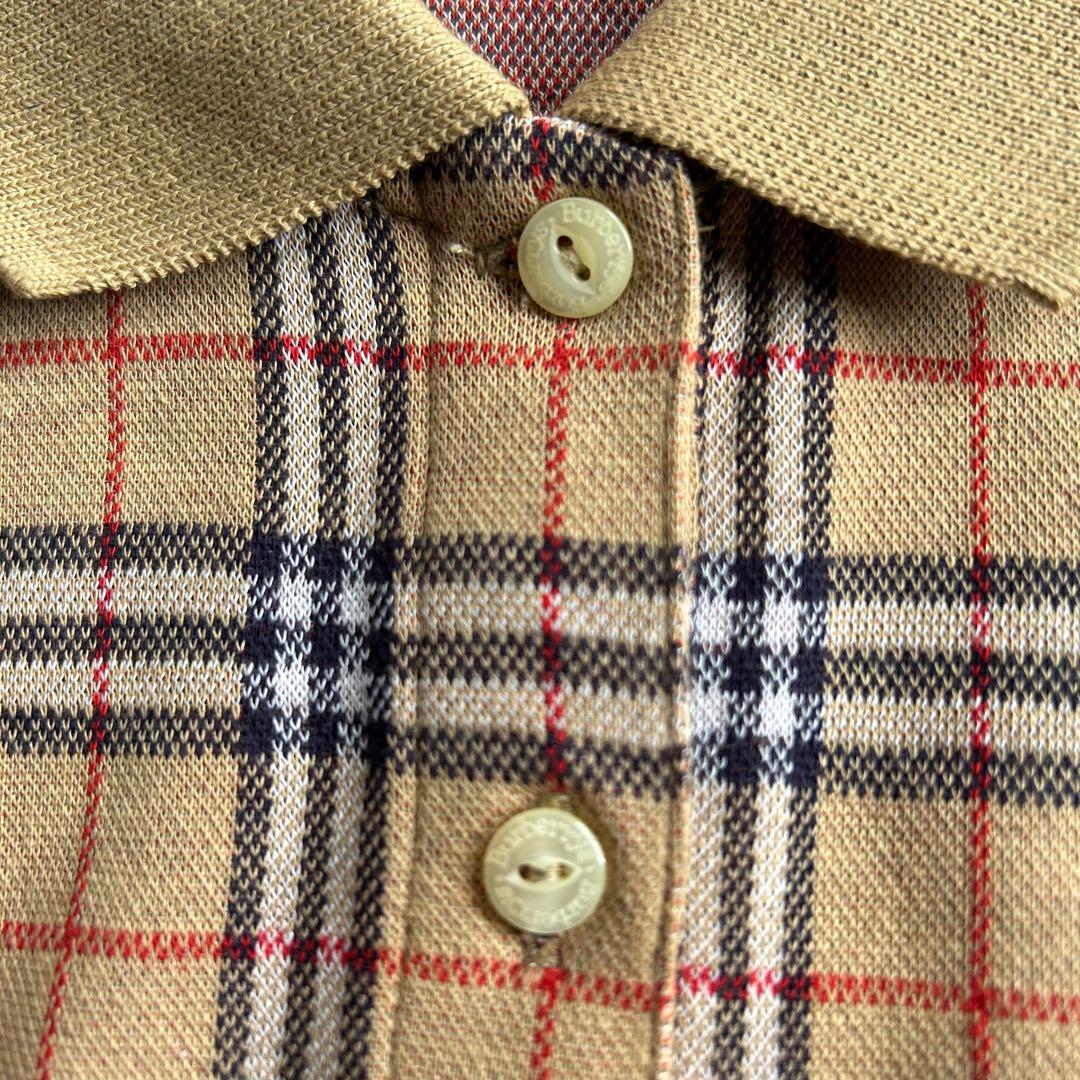 【新品未使用】 Burberrys バーバリー ノバチェック ポロ 希少デザイン