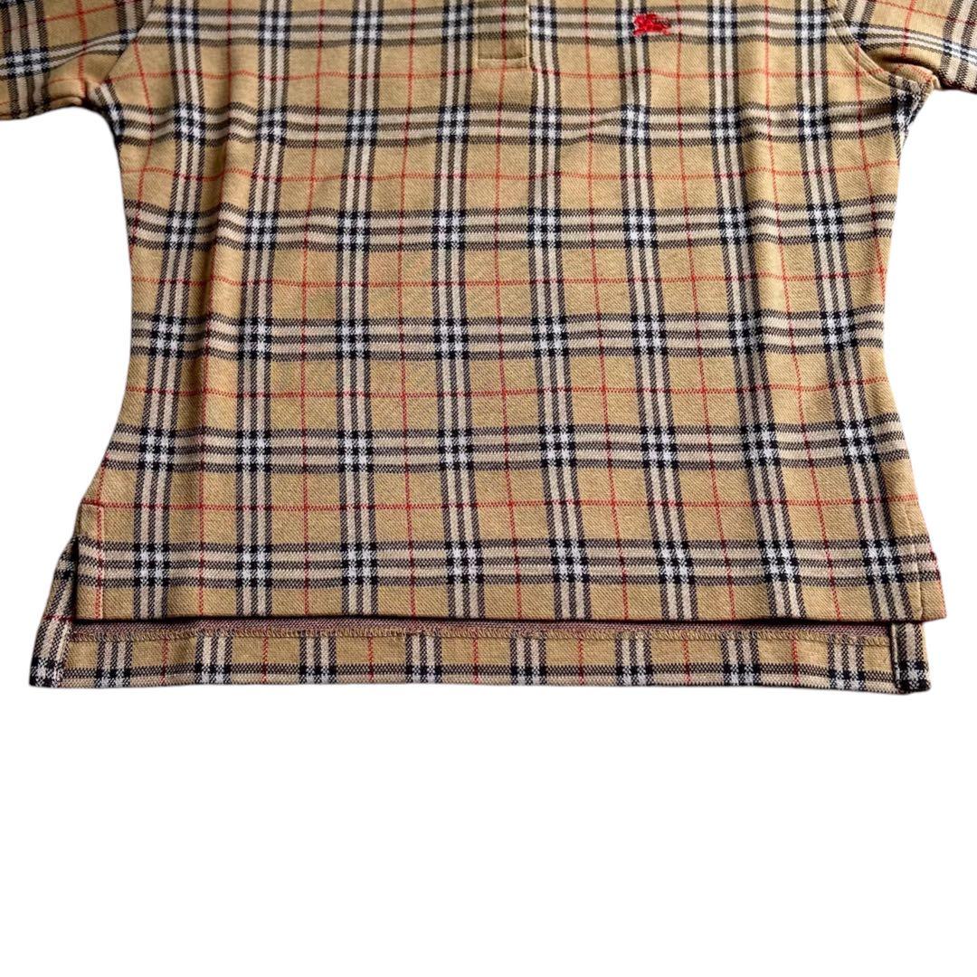 【新品未使用】 Burberrys バーバリー ノバチェック ポロ 希少デザイン