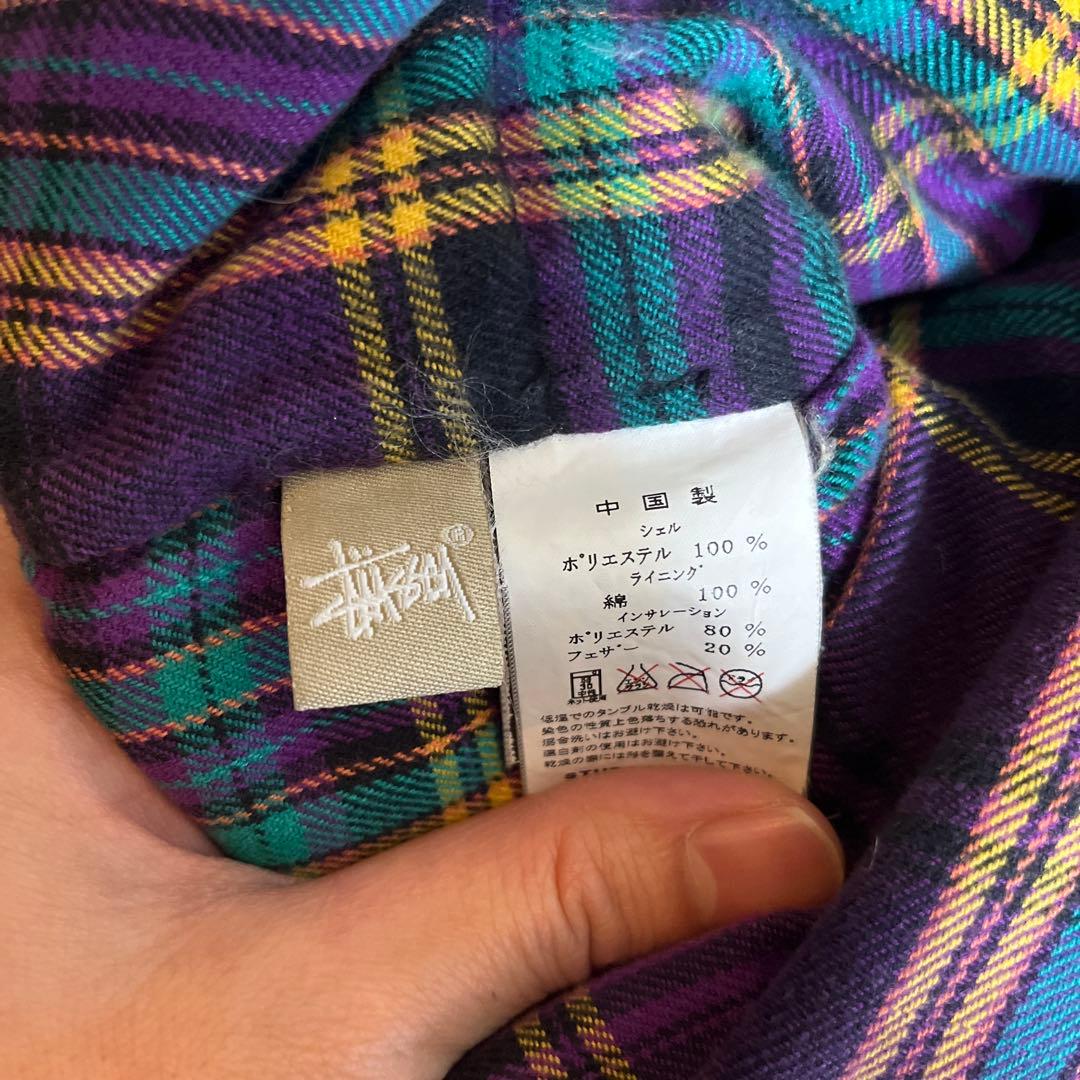 STUSSYステューシー　ダウンベスト　XL