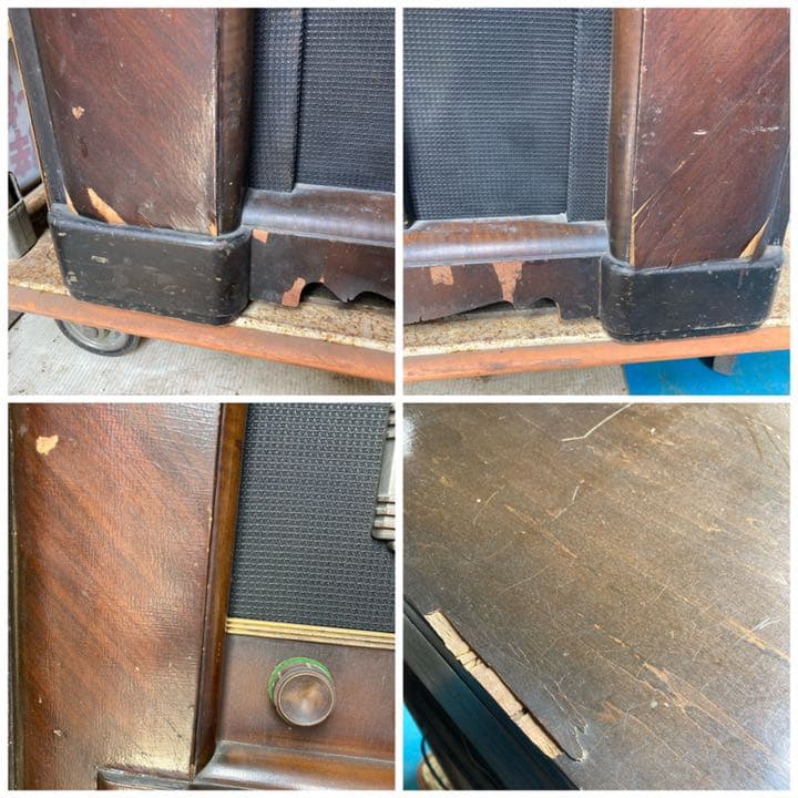 ★ナショナル/ステレオ/ラジオ/昭和レトロ/アンティーク/真空管/ジャンク品★