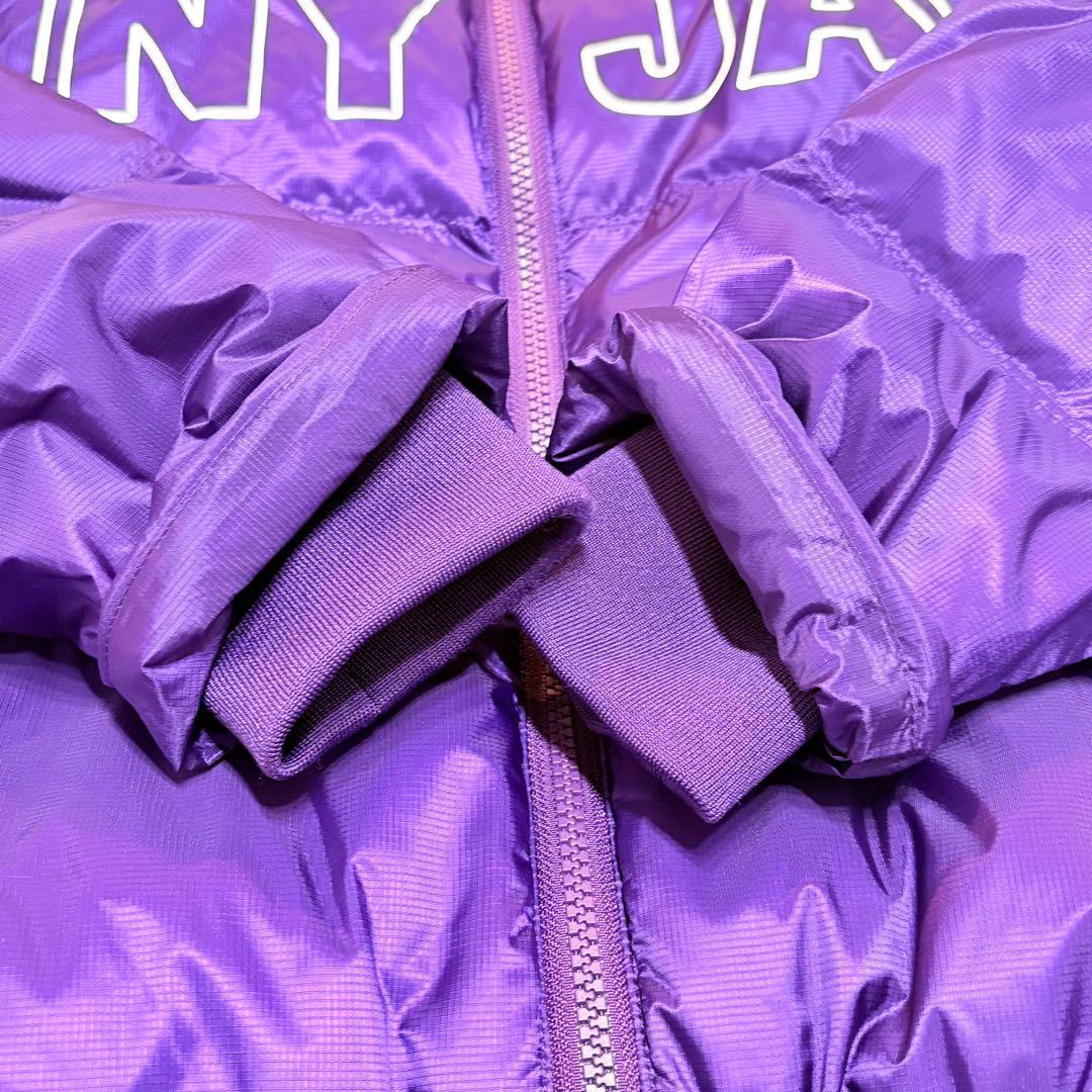 美品✨BUNNY JACKET パープル　ダウンジャケット　2way ベスト　2