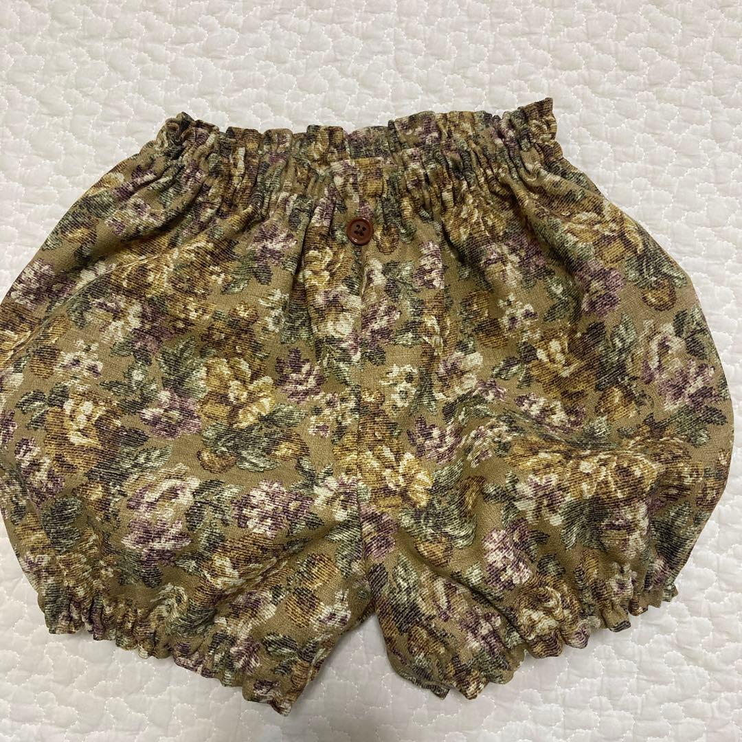 キッズ　ベストとパンツ　セットアップ　ハンドメイド