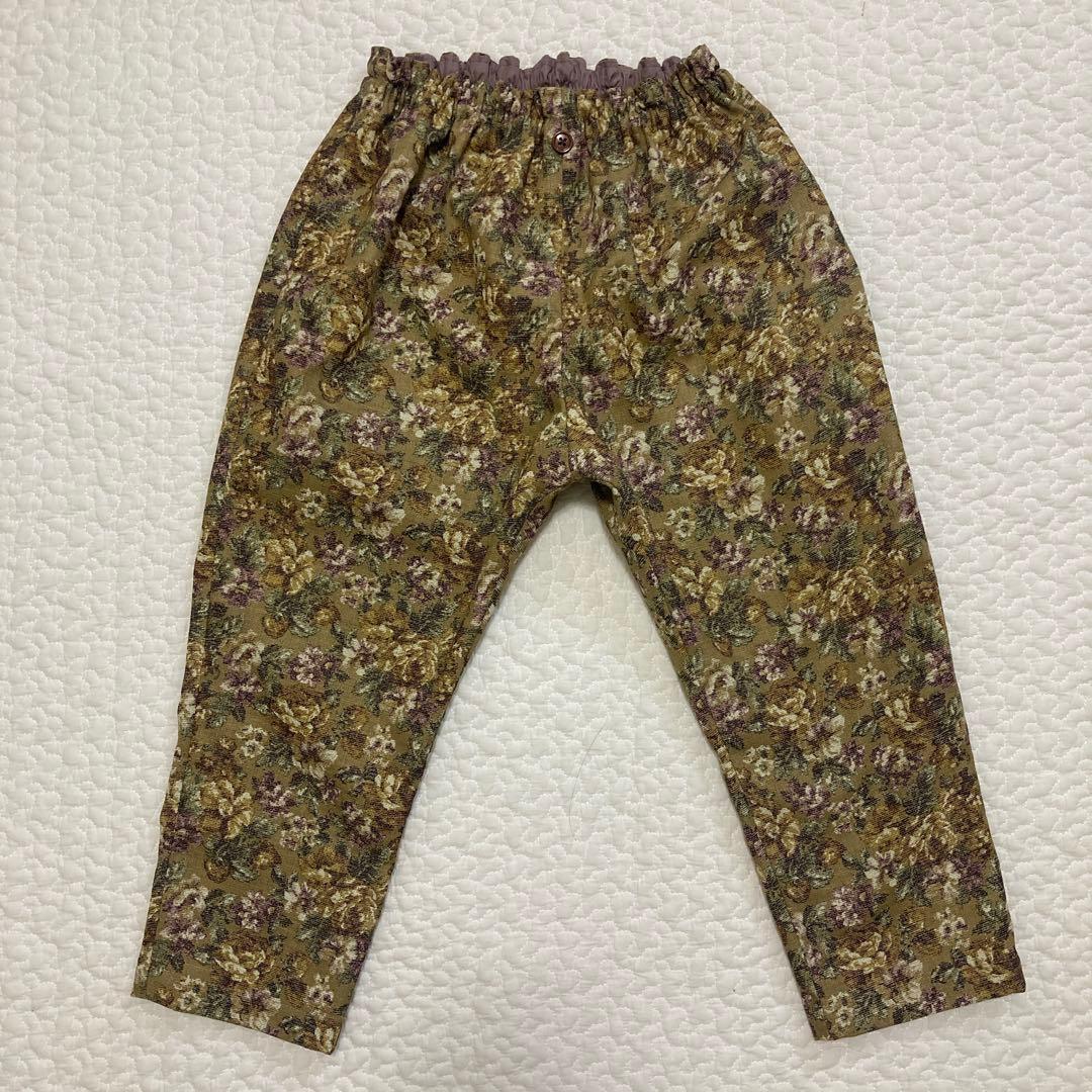 キッズ　ベストとパンツ　セットアップ　ハンドメイド