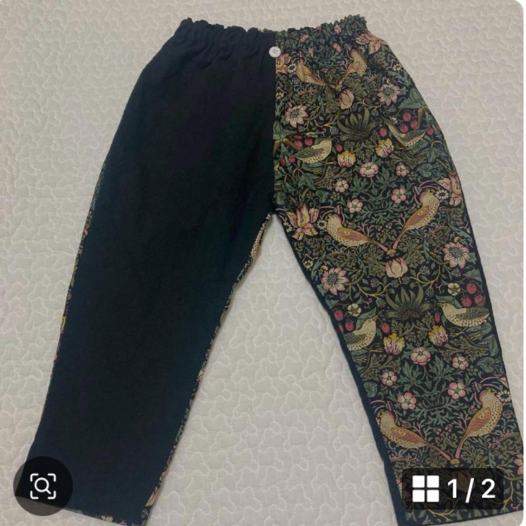 キッズ　ベストとパンツ　セットアップ　ハンドメイド