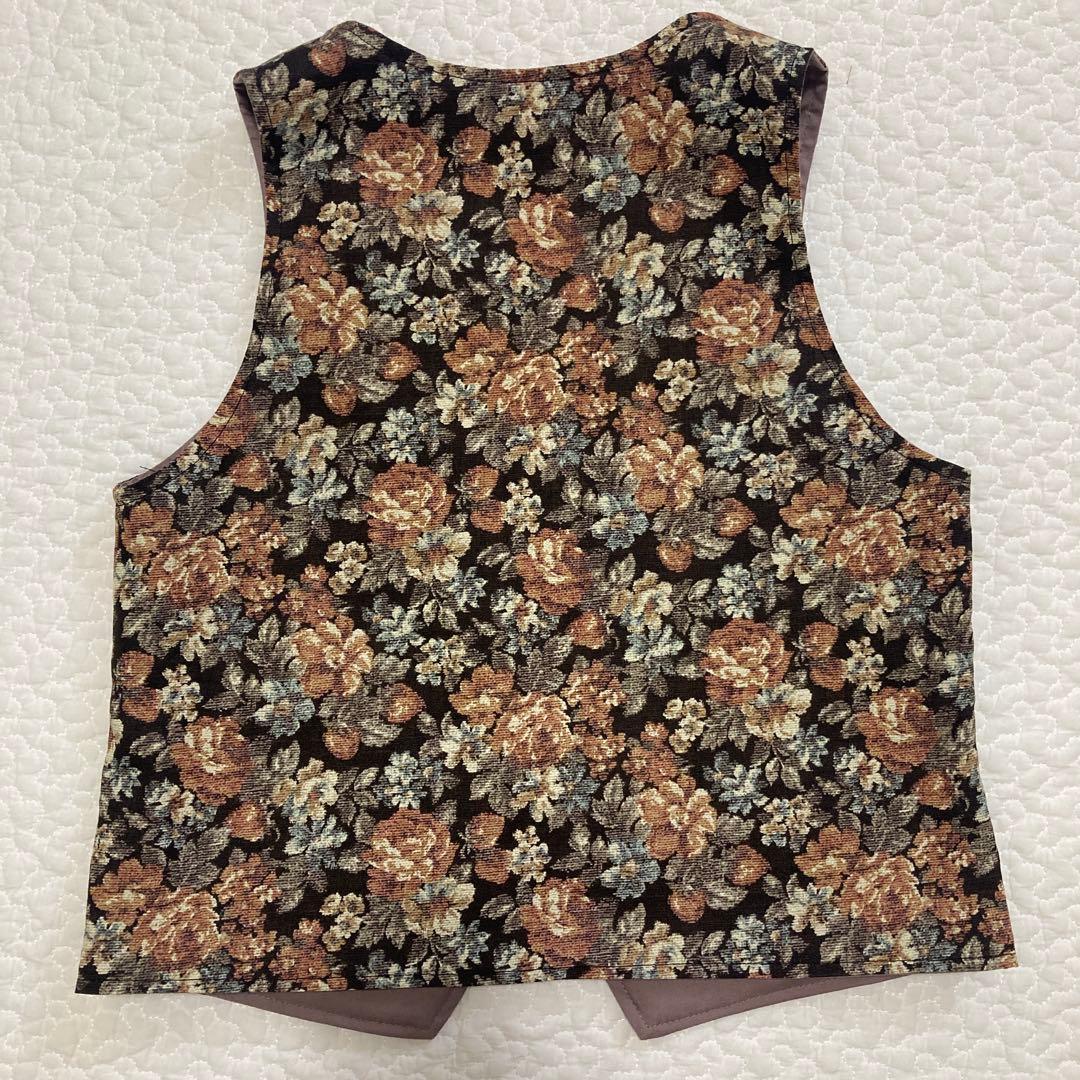 キッズ　ベストとパンツ　セットアップ　ハンドメイド