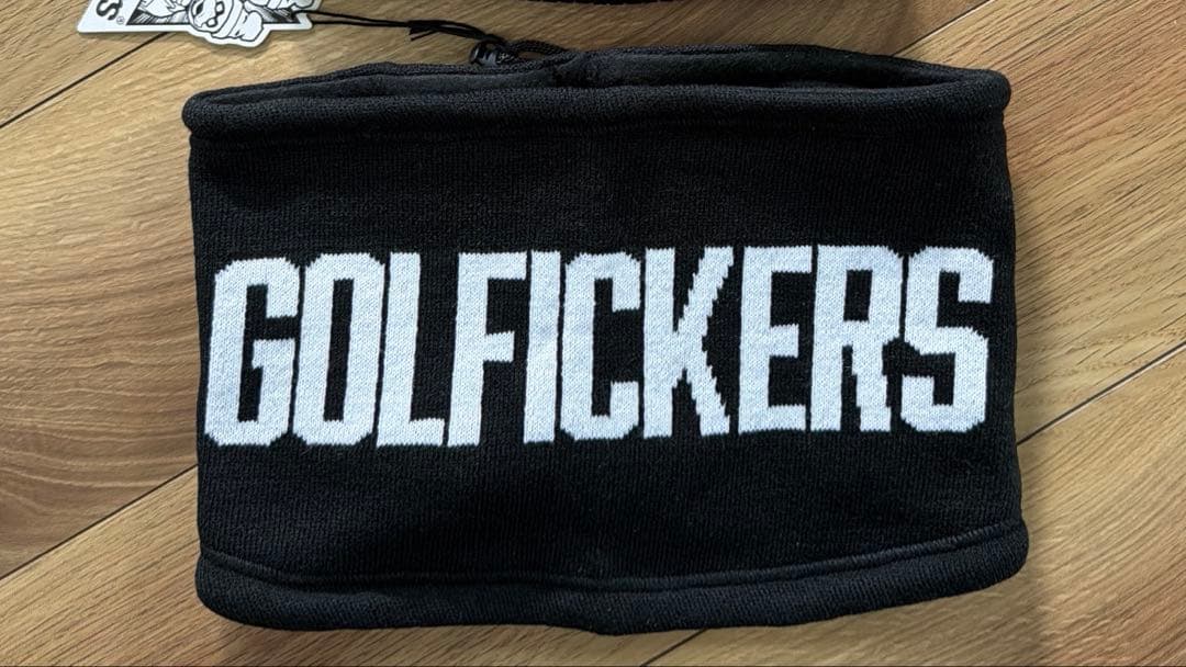ゴルフィッカーズ　ネックウォーマー　ブラック