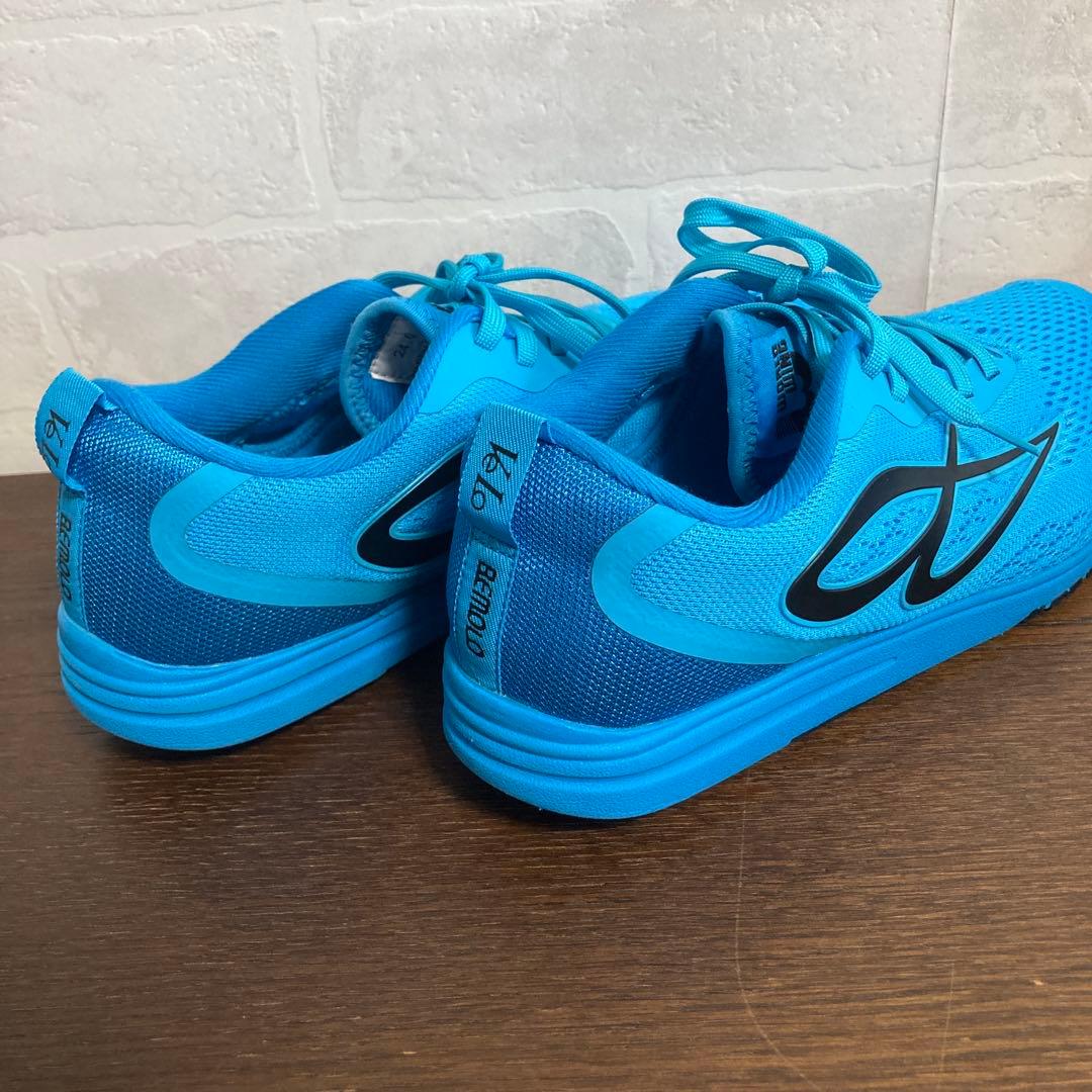 ビモロシューズ BeMoLo ランニングベロ トリコ ブルー 24cm