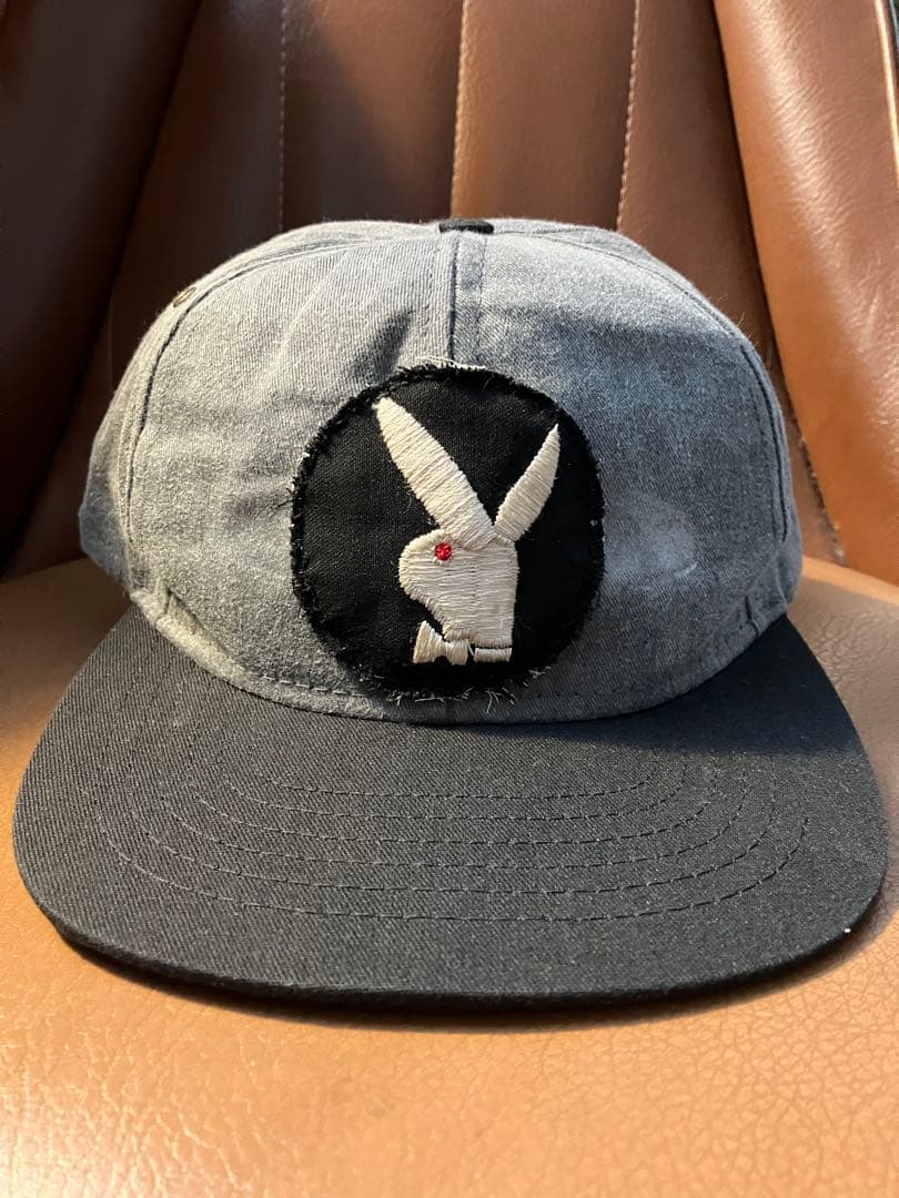 ヴィンテージ　トラッカーキャップswingster× PLAY BOY 赤目