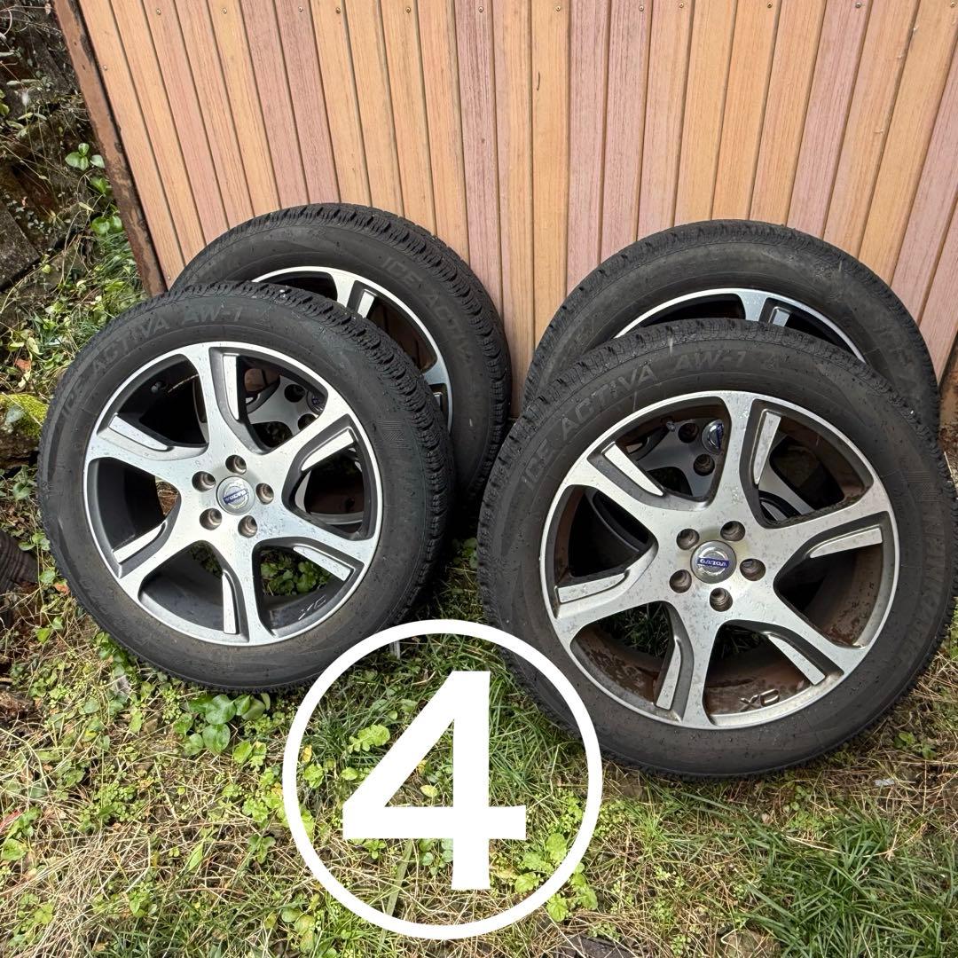 ④【送料込】235/50 R18 スタッドレス VOLVO XC70 4本set