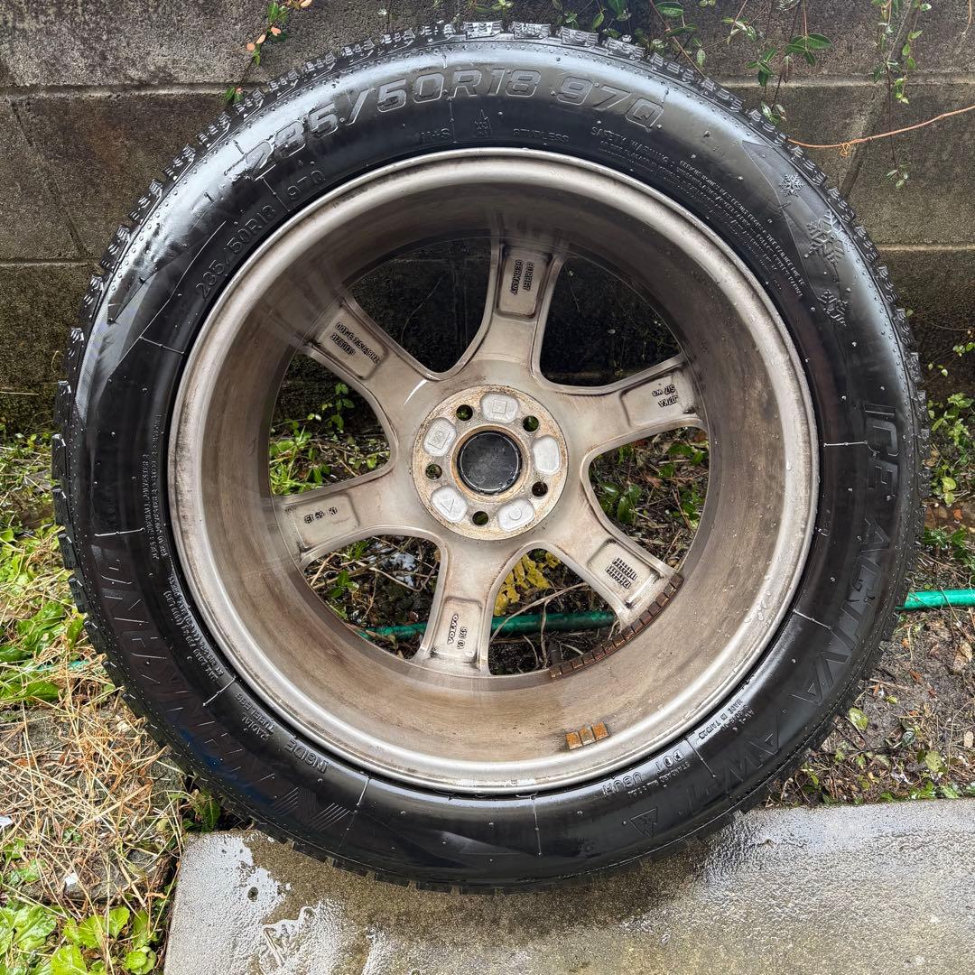 ④【送料込】235/50 R18 スタッドレス VOLVO XC70 4本set