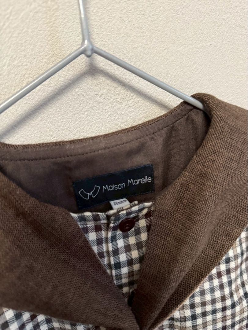 Maison Marelle Romper CAMBON 36m スカーフ付き