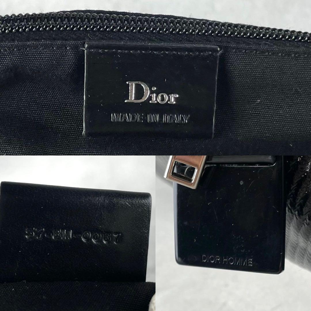 入手困難 ディオールオム エディ期 05AW 2way ドラムバッグ 黒