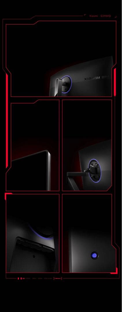 Xiaomi 曲面 ゲーミングモニター G34WQi 34インチ UWQHD