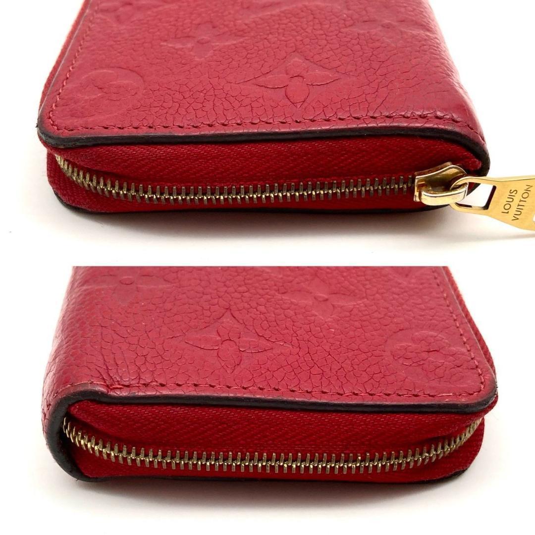 ルイヴィトン ジッピーパース レッド 小銭入れ ケース 71101