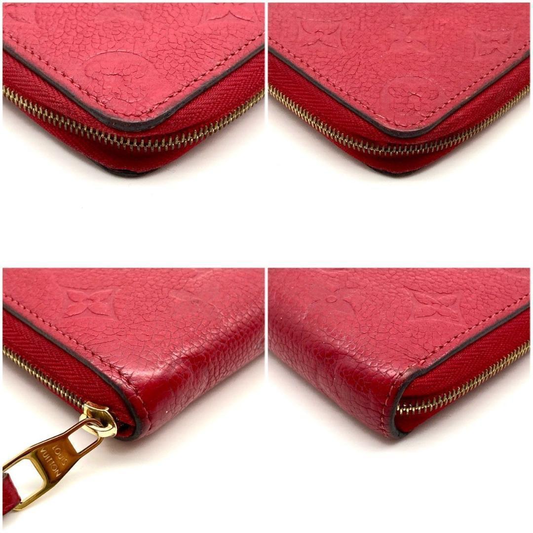 ルイヴィトン ジッピーパース レッド 小銭入れ ケース 71101