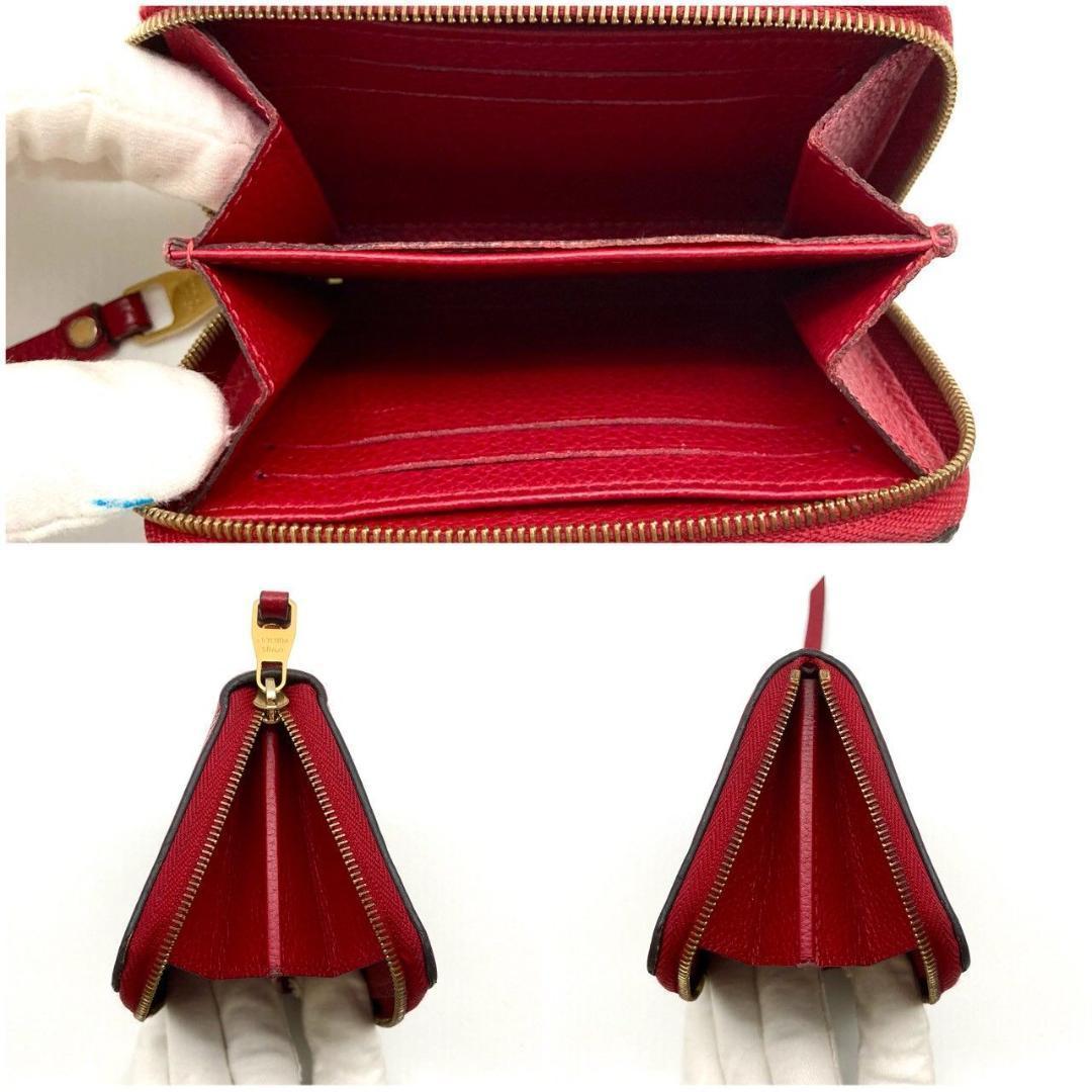 ルイヴィトン ジッピーパース レッド 小銭入れ ケース 71101