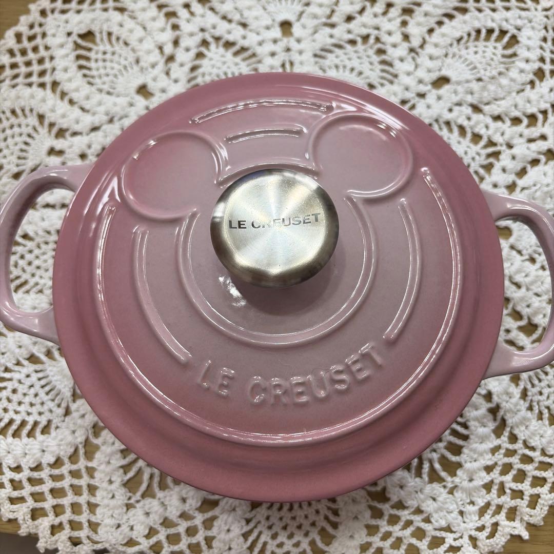 ルクルーゼミッキー マウス両手鍋